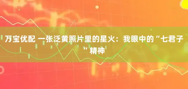 万宝优配 一张泛黄照片里的星火：我眼中的“七君子”精神