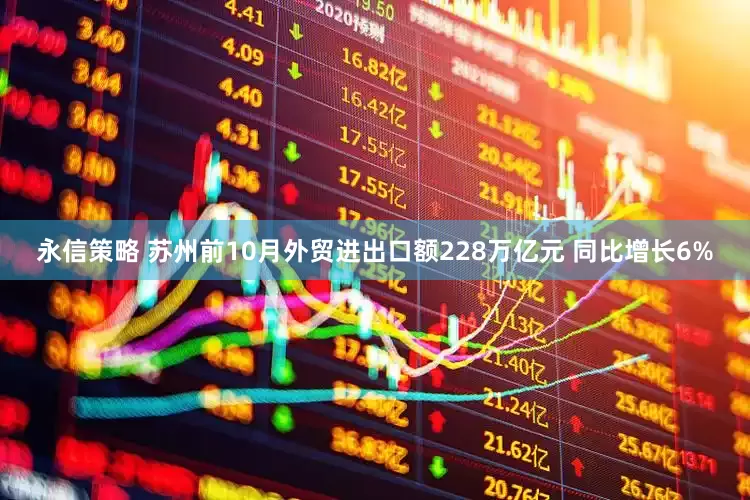永信策略 苏州前10月外贸进出口额228万亿元 同比增长6%