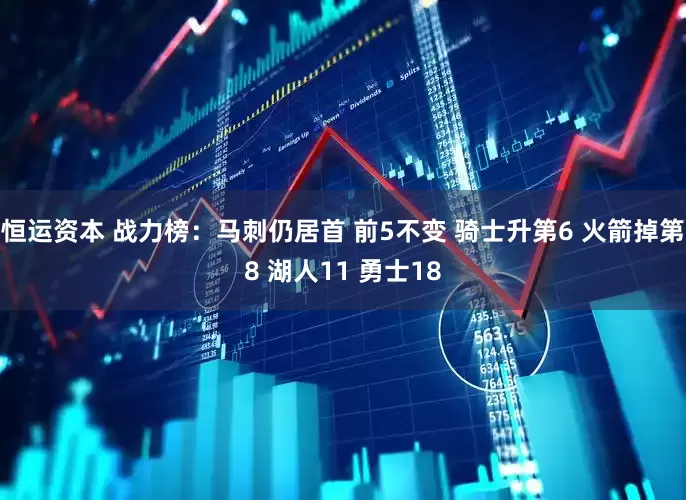 恒运资本 战力榜：马刺仍居首 前5不变 骑士升第6 火箭掉第8 湖人11 勇士18